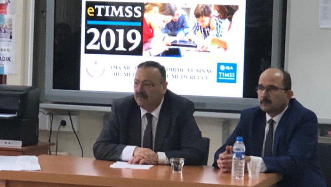 Sayın Müdürümüz TIMSS 2019 Bilgilendirme Toplantısına Katıldı