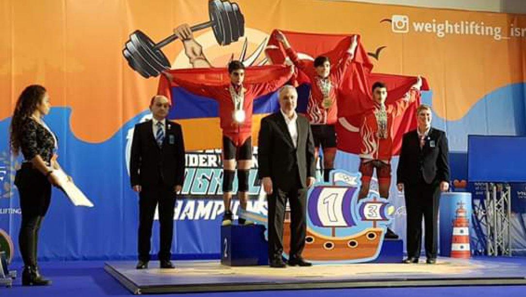 Milli Halterci Öğrencimiz Serkan Turan Avrupa Şampiyonu Oldu