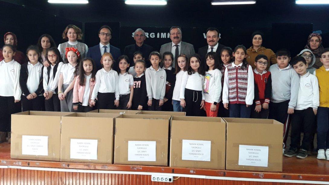 Namık Kemal İlkokulu Öğrencileri Elazığ'daki Kardeşlerini Unutmadı