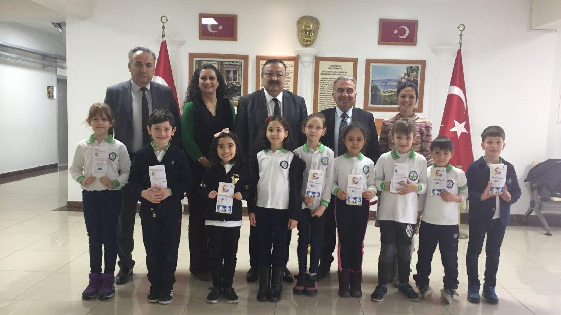 Sayın Müdürümüz Tosunoğlu, Yeşilgiresun İlkokulu Öğretmen ve Öğrencilerini Kabul Etti