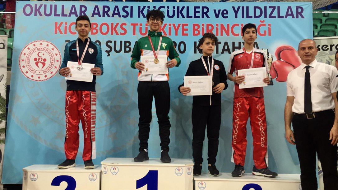 Öğrencilerimiz Kick Boksta İki Türkiye Şampiyonluğu Elde Etti