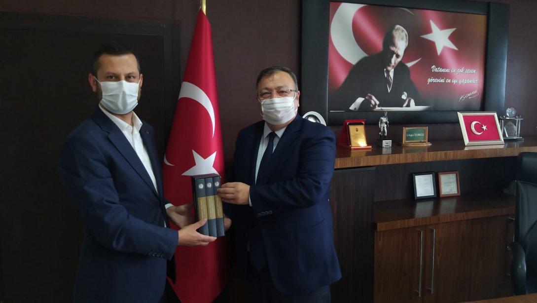Memur-Sen Genel Başkan Yardımcısı Tufanoğlu'nun, Müdürümüz Tosunoğlu'na Nezaket Ziyareti