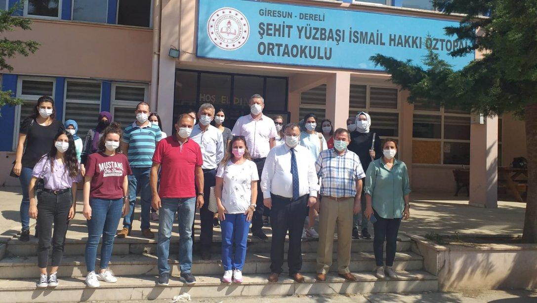 Müdürümüz Tosunoğlu, Dereli İlçesinin Eğitim Öğretime Hazırlık Durumunu Yerinde İnceledi