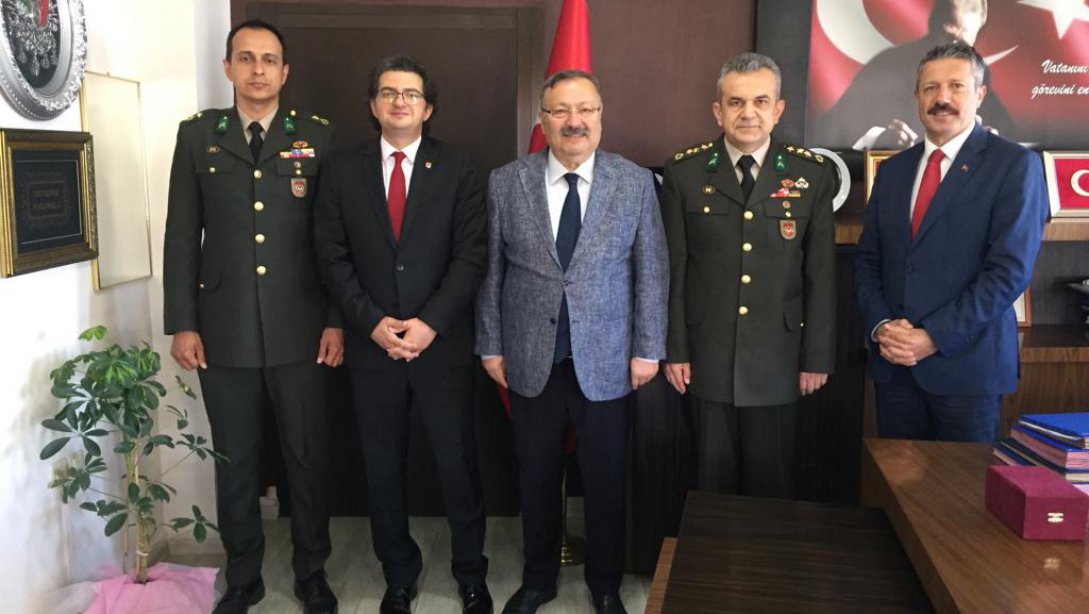 Müdürümüz Tosunoğlu, Milli Savunma Üniversitesi Heyetini Kabul Etti