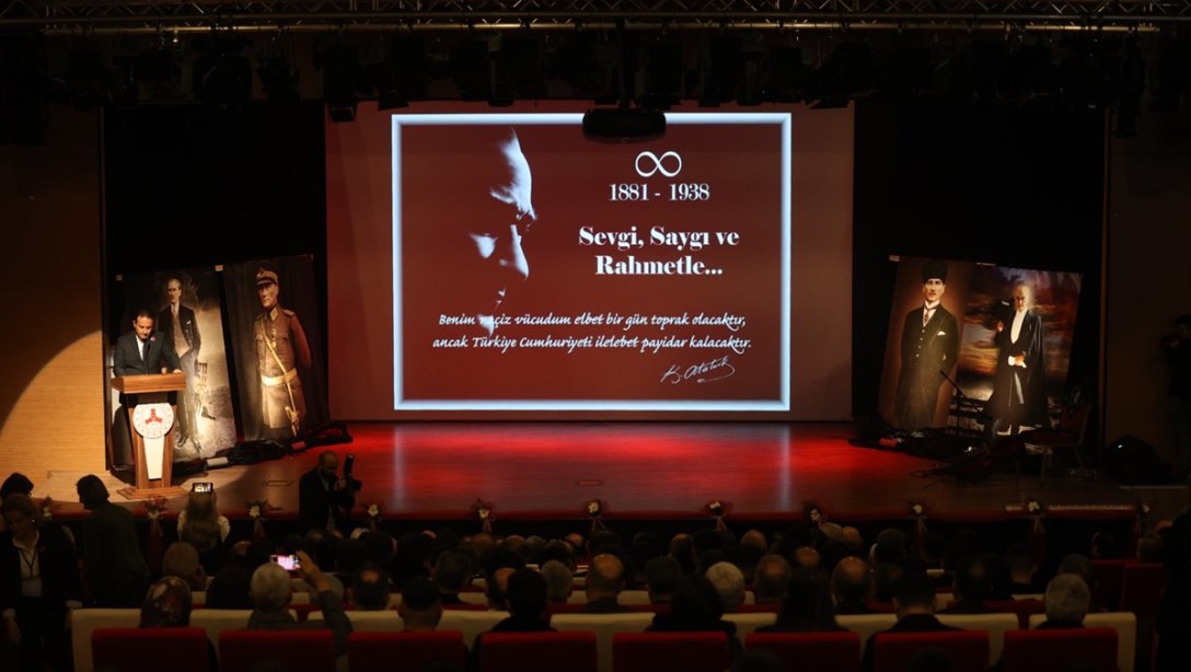 Gazi Mustafa Kemal Atatürk, Ölüm Yıl Dönümünde Çeşitli Etkinliklerle Anıldı