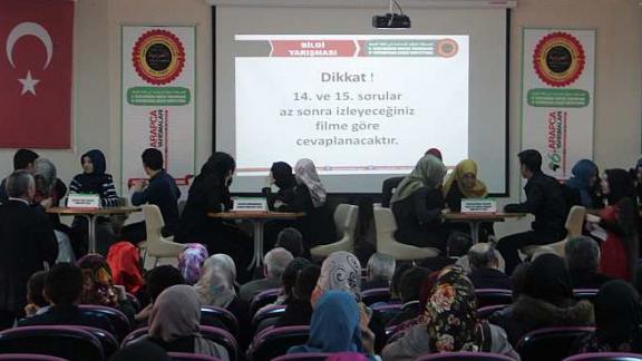 6. Arapça Bilgi ve Etkinlik Yarışması İl Finali Yapıldı
