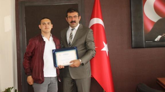 Türkiye EBA 1.Sosyal Bilimler Belgesel Film Yarışmasında Başarı Ödülü