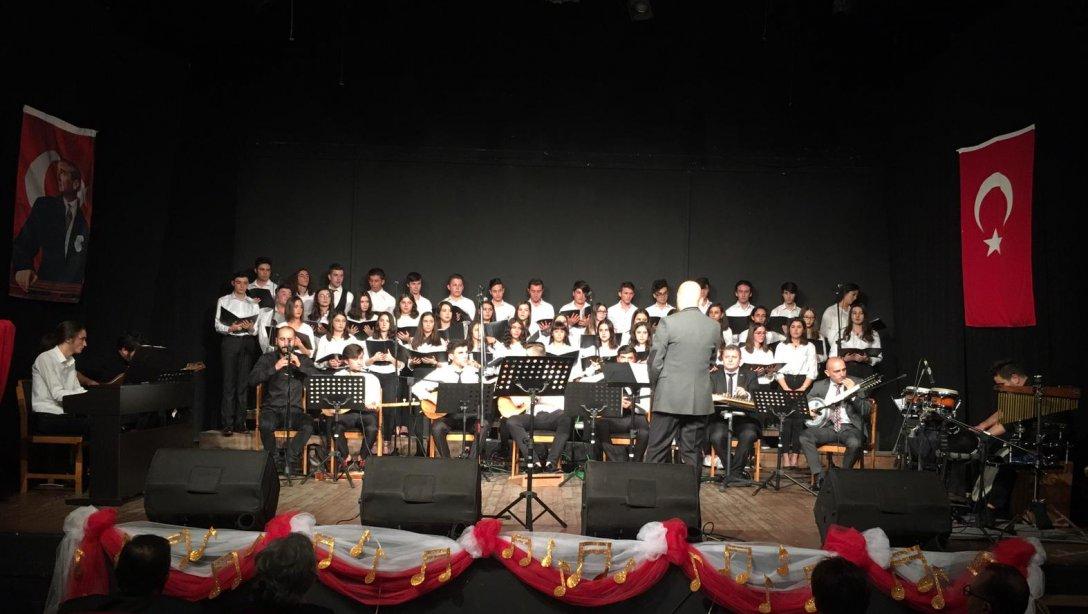 Güzel Sanatlar Lisesinin Türk Müziği Konseri İcra Edildi