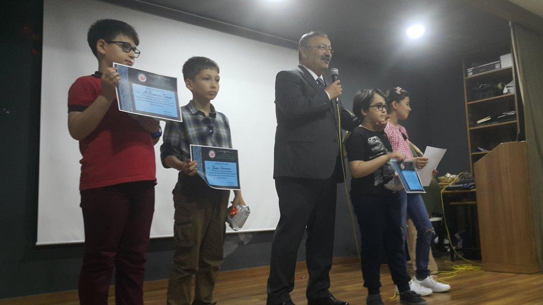 15 Temmuz Temalı Bilgi ve Kültür Yarışması Ödül Töreni Yapıldı.