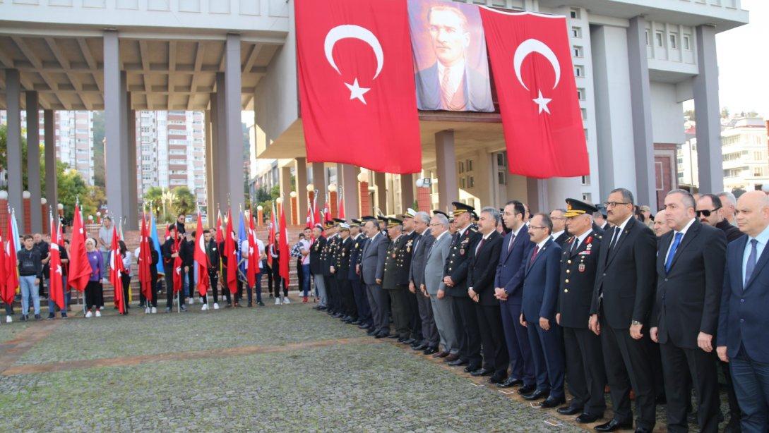 Gazi Mustafa Kemal Atatürk'ü Ölümünün 81. Yıldönümünde Saygı ve Minnetle Andık 