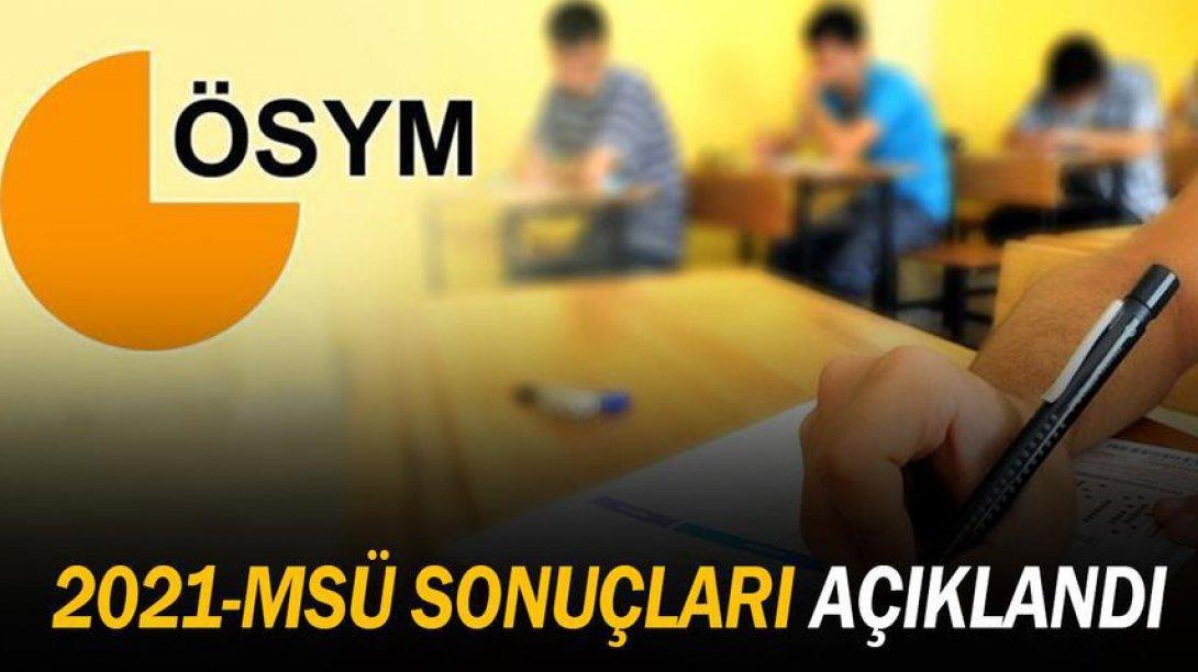 2021-MSÜ Türkiye 25.si Giresun Fen Lisesi'nden