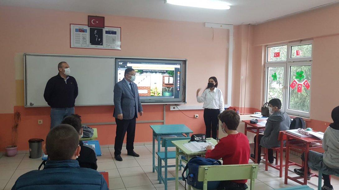 Müdürümüz Tosunoğlu, Batlama Vadisindeki Okullarımızda İncelemelerde Bulundu