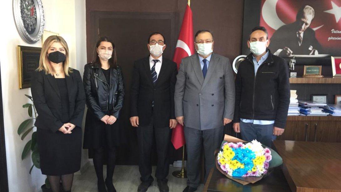 Müdürümüz Tosunoğlu, Bulancak İstiklal İlkokulu/Ortaokulu Öğretmenlerini Kabul Etti