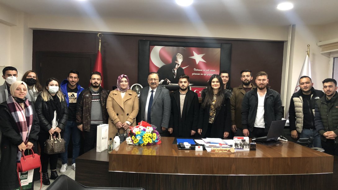 AK Parti İl Gençlik Kollarının Müdürümüz Tosunoğlu'nu Ziyareti