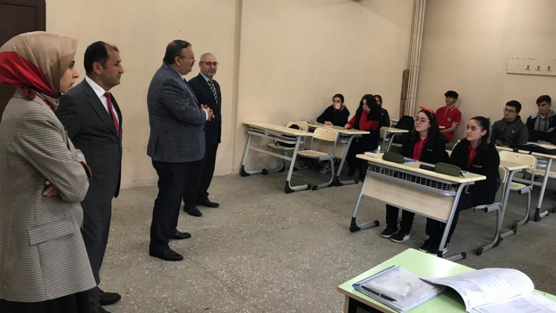 Müdürümüz Tosunoğlu, Piraziz Mesleki ve Teknik Anadolu Lisesini Ziyaret Etti