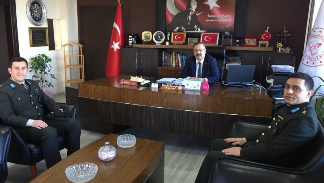 Müdürümüz Ertuğrul Tosunoğlu, Milli Savunma Üniversitesi Heyetini Kabul Etti
