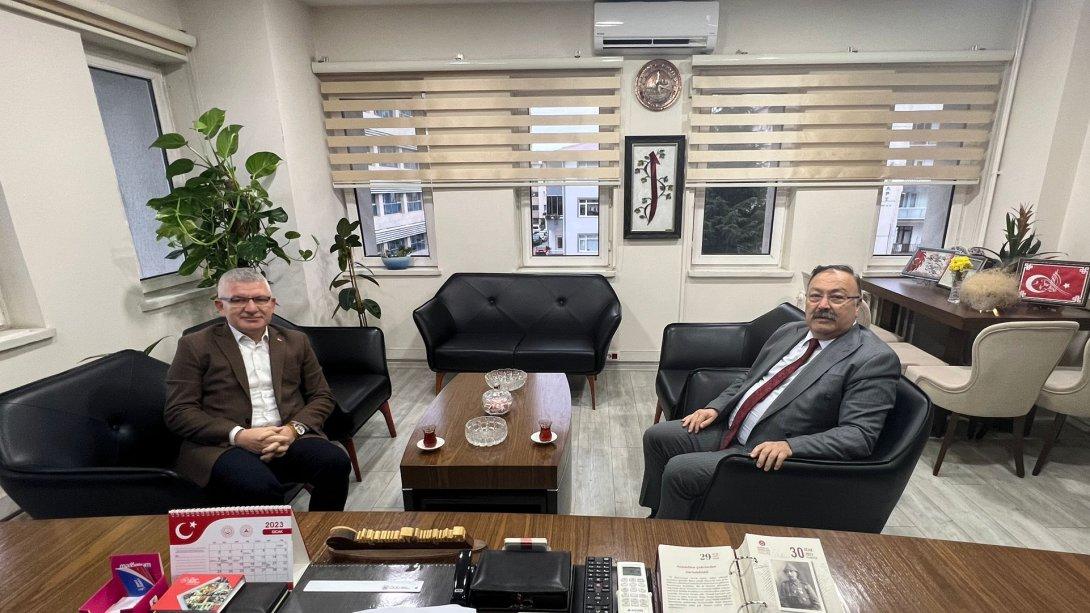 Milletvekilimiz Sayın Kadir Aydın'ın Müdürümüz Ertuğrul Tosunoğlu'nu Ziyareti