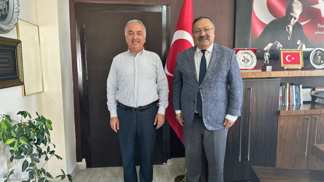 Milletvekilimiz Sayın Ali Temür'ün Müdürümüz Ertuğrul Tosunoğlu'nu Ziyareti