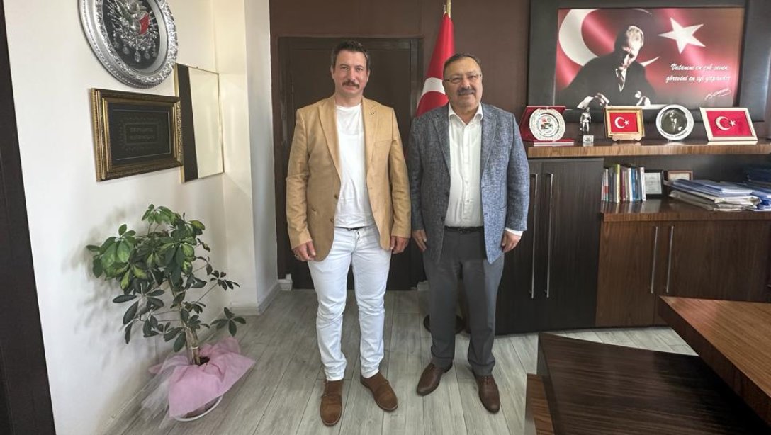 Milletvekilimiz Sayın Ertuğrul Gazi Konal'ın Müdürümüz Ertuğrul Tosunoğlu'nu Ziyareti