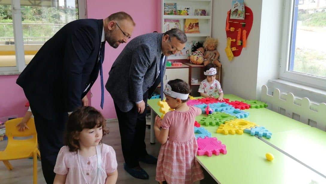 Müdürümüz Tosunoğlu Uyum Haftası Kapsamında Çıtlakkale Anaokulunu Ziyaret Etti