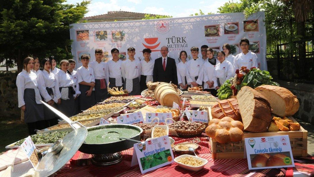 Giresun'umuzun Yöresel Lezzetleri Türk Mutfağı Haftasında Tanıtıldı