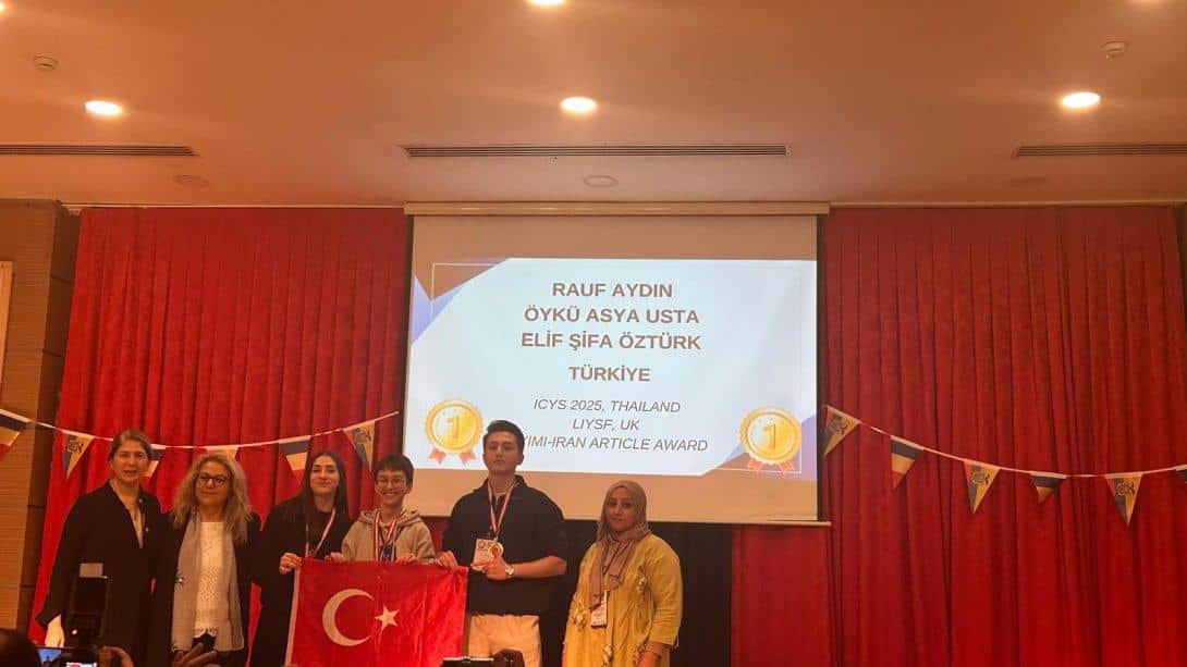 BİLSEM Öğrencilerimizin Kimya Alanındaki Projesi Dünya Birincisi Oldu
